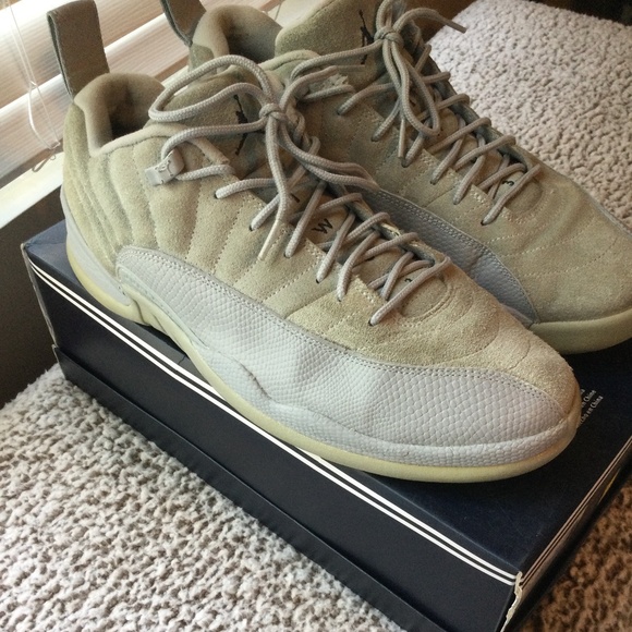 Jordan Other - Air Jordan Retro 12 Low Wolf Grey Suede